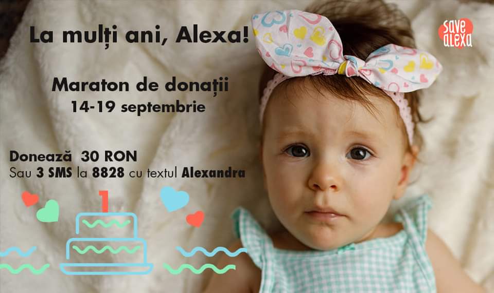 Imagine Stire Povestea sfâșietoare a micuței Alexa. Are nevoie de peste 2 milioane de euro pentru tratament! | 2review.ro