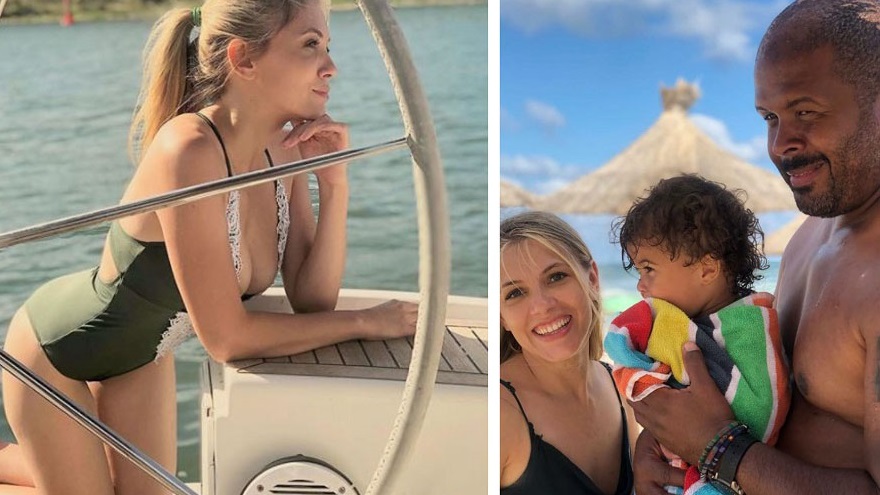 Imagine Stire Andreea Ibacka, surprinsă în poziții HOT pe placa de surf! Gestul făcut de Cabral în timp ce soția lui avea un costum de baie decoltat | 2review.ro