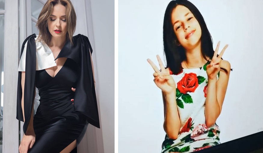 Imagine Stire Andreea Marin, melancolică după ce a văzut câteva poze de album alături de fiica ei! Violeta Bănică este din ce în ce mai frumoasă | FOTO | 2review.ro