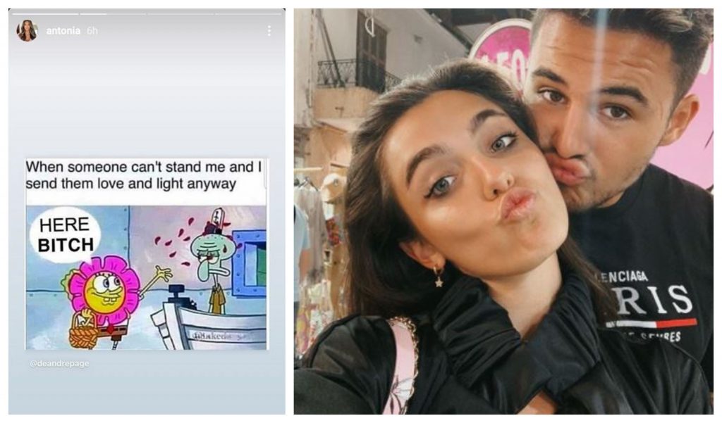 Antonia, mesaj subliminal pentru Alexia Eram: “Când cineva nu mă suportă și îi trimit iubire și lumină” © Instagram Stories / Instagram