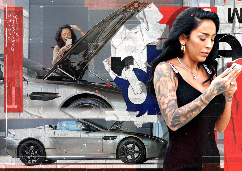Imagine Stire Ruby a semnat pentru un Aston Martin Volante, ediție limitată, preț de pornire 165.000 €. “Sper că o să termin și eu școala de șoferi” | 2review.ro