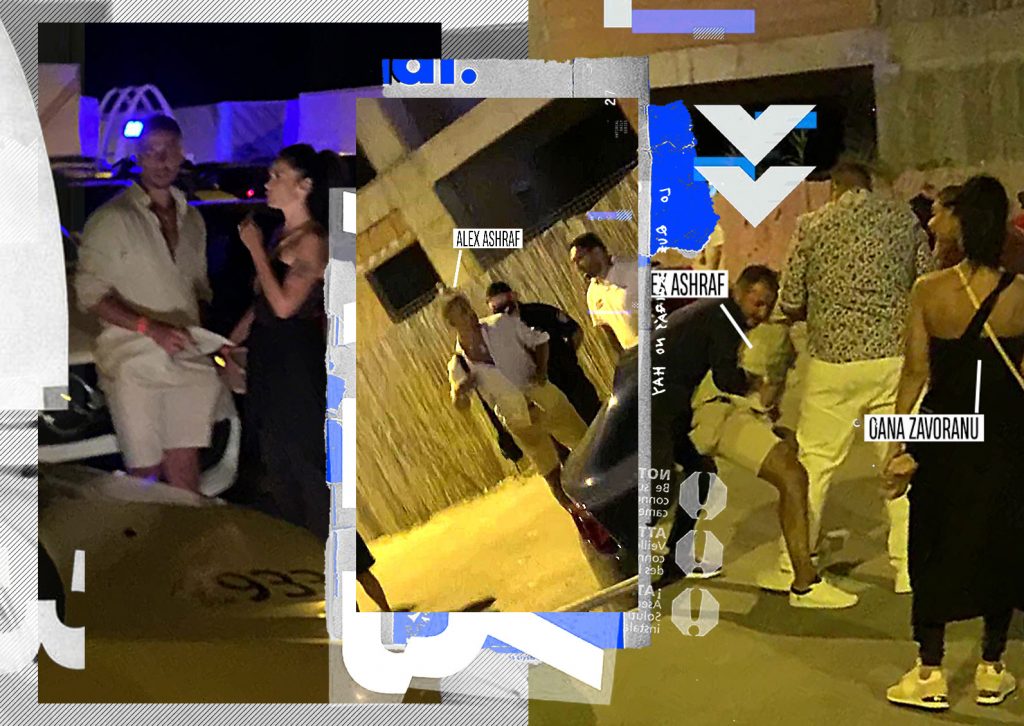 Imagine Stire Soțul Oanei Zăvoranu, scos din club de bodyguarzi. Ce s-a întâmplat în parcare și cum l-a “potolit” sexy-bruneta | 2review.ro
