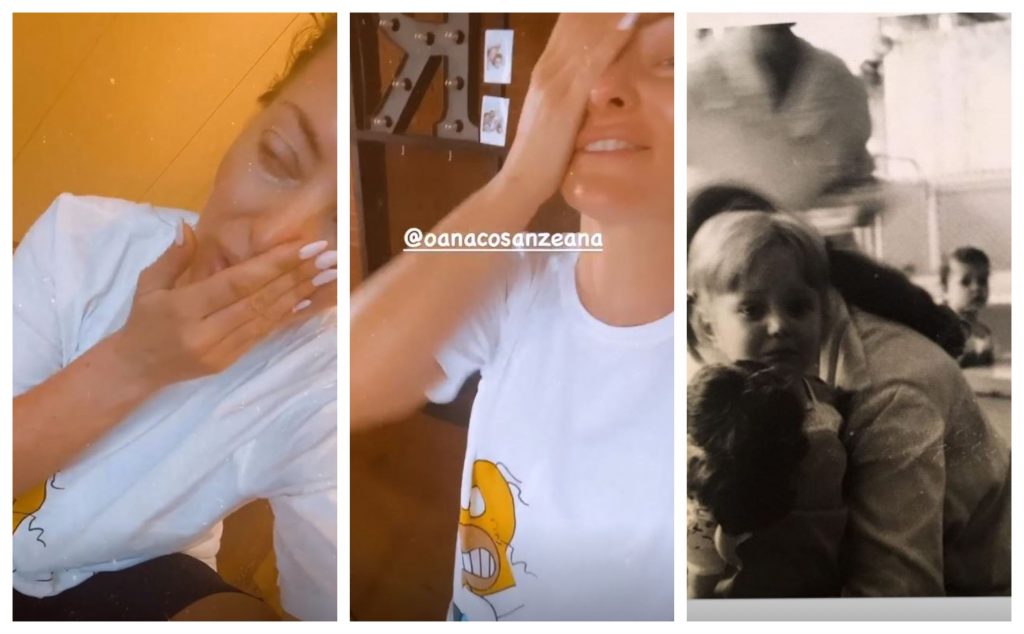Delia a izbucnit în plâns după ce a urmărit înregistrarea realizată de Traian Ogâgău, primarul orașului Sângeorz-Băi, care și-a umilit fiica în timp ce aceasta era dezbrăcată © Instagram Stories