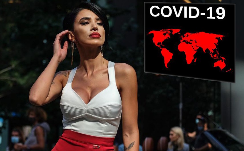 Infectată cu COVID-19, Adelina Pestrițu și-a alarmat apropiații și fanii! Gestul îngrijorător făcut în public de fosta prezentatoare de la Kanal D