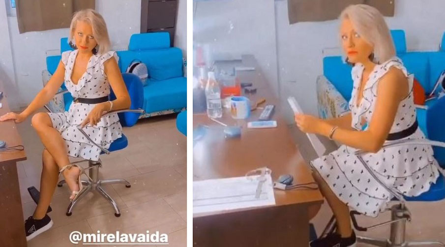 Imagine Stire Mirela Vaida, într-o rochie provocatoare la Acces Direct: “Nu e pentru o femeie serioasă ca mine. Uitați ce…” | 2review.ro