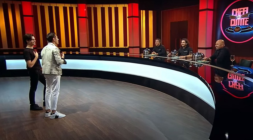 Imagine Stire Ștefan Bănică Jr. și fiul lui, clipe de senzație la Chefi la Cuțite: “Am făcut genunchi de șarpe”. Ce își dorește să devină Radu Bănică | VIDEO | 2review.ro