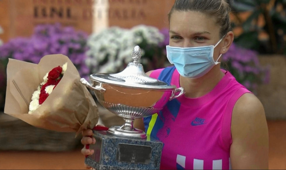 Imagine Stire Simona Halep a câștigat turneul de la Roma și a stabilit un nou record | 2review.ro