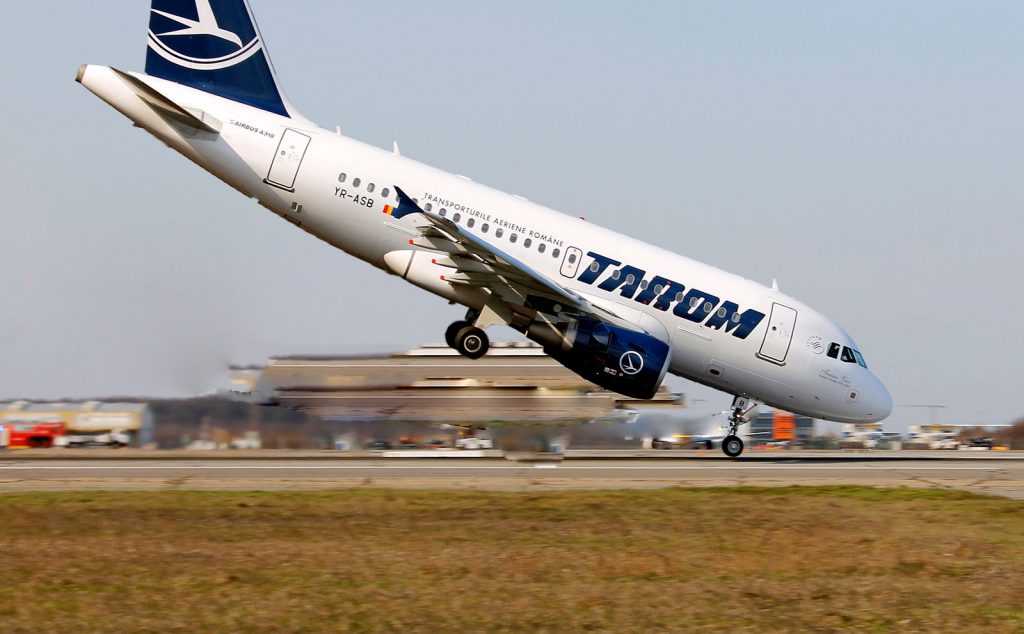 Un avion Tarom a aterizat de urgență pe Aeroportul Otopeni