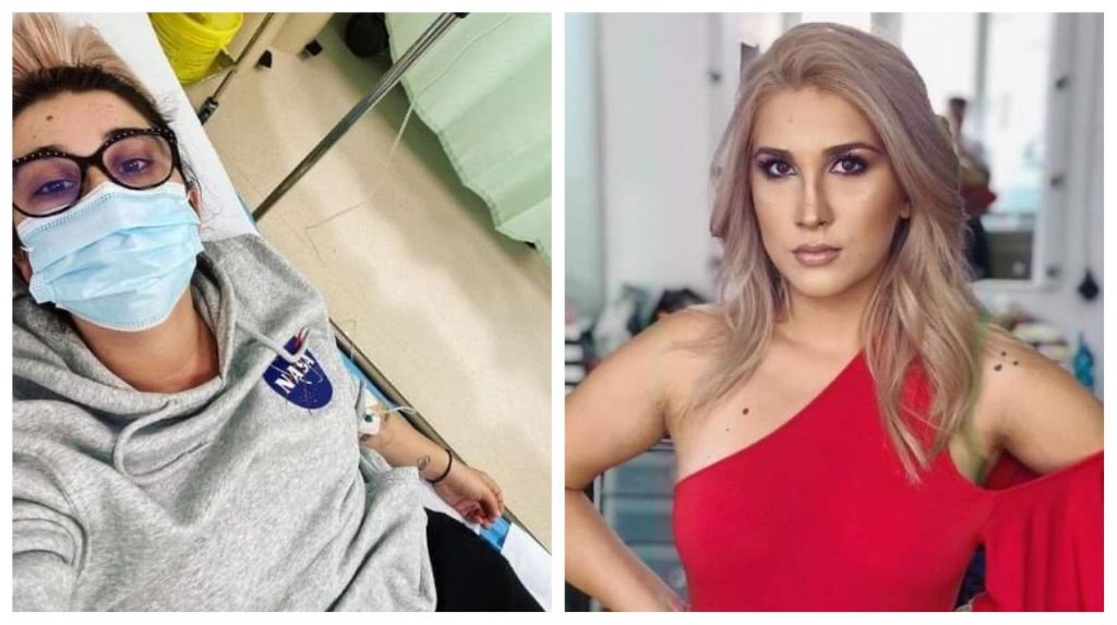 Imagine Stire Adda, pe patul de spital! Artista a ajuns pe mâinile medicilor din cauza unei alergii | 2review.ro