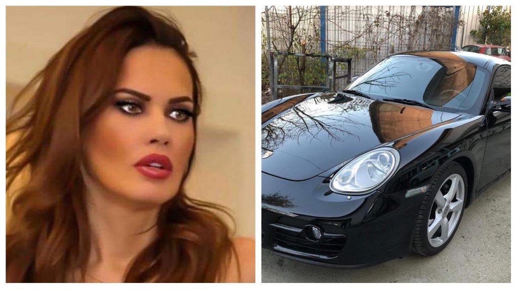 Imagine Stire Oana Zăvoranu e foc și pară! Bolidul ei de lux, parcat în fața casei, a fost lovit în miezul zilei | 2review.ro