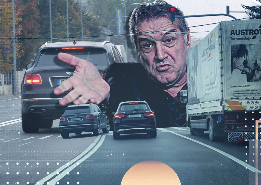 Gigi Becali, “Regele șoselelor“ Grăbit spre casă, multimilionarul a depășit o mașină care aștepta la “STOP” și a trecut pe roșu