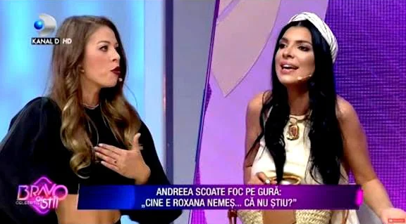 Imagine Stire Roxana Nemeș, gest neprevăzut la „Bravo, ai stil!” față de Andreea Tonciu: „Cu cine îți permiți să faci glumele astea expirate?” | 2review.ro