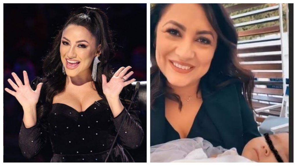 Imagine Stire Andra, surprinsă cu un bebeluș în brațe: ”Deci nu ne mai ascundem. Recunoști? Da, e al nostru!” | 2review.ro