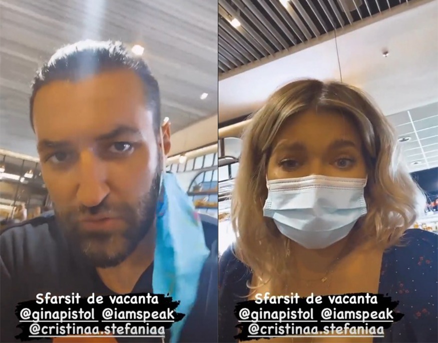 Imagine Stire Haz de necaz cu Gina, Smiley, Speak și Ștefania la aeroport: ”Ne pui într-o lumină proastă!” | 2review.ro