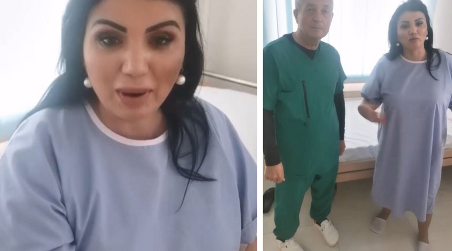 Imagine Stire Adriana Bahmuțeanu, primele imagini după ce s-a operat de varice: “Trebuie să stau cu ciorapul sexy 10 zile ca să se vindece” | VIDEO | 2review.ro