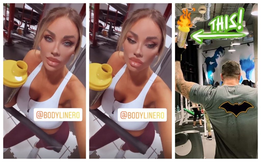 Bianca Drăgușanu i-a reproșat în public lui Alex Bodi că nu îi face poze frumoase © Instagram Stories