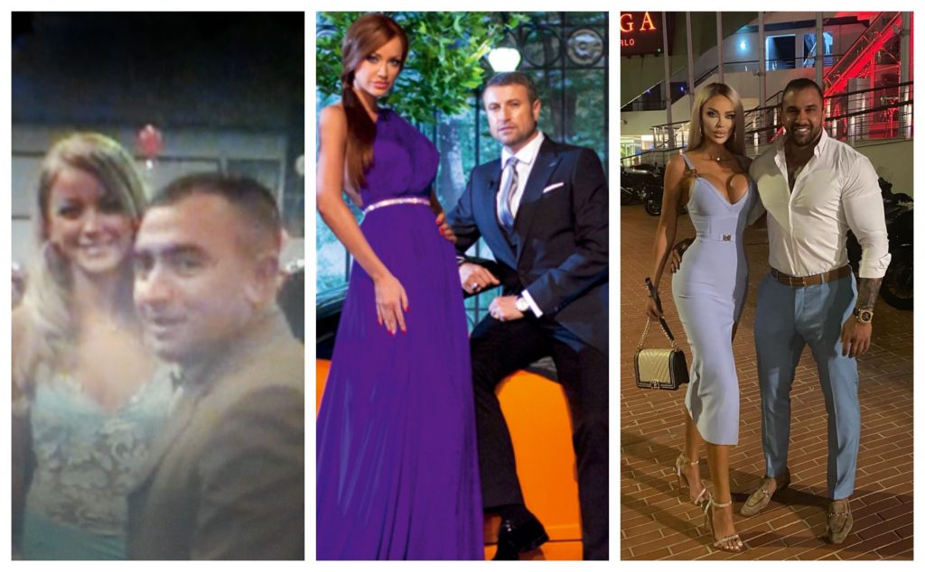 Bianca Drăgușanu are un pattern de bărbați cu un comportament distructiv. Printre partenerii care au agresat-o se numără și Alex Bodi, Cătălin Botezatu și Coco Păun © arhivă / Facebook