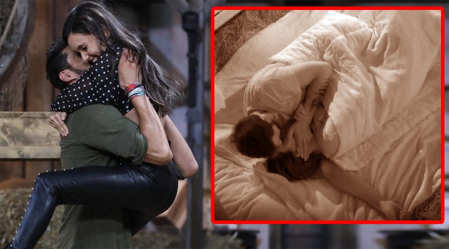 Imagine Stire Au făcut amor la Ferma? Imaginile incendiare cu George Burcea și Viviana Sposub nu mai au nevoie de cuvinte | 2review.ro