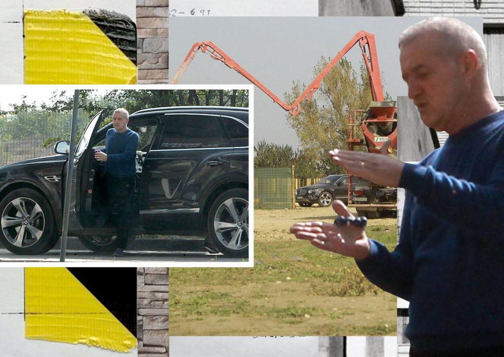 Imagine Stire Gigi Becali și-a “inspectat” șantierele și terenurile la bordul Bentley-ului de un sfert de milion €. L-am filmat în timp ce dădea “indicații prețioase” | 2review.ro