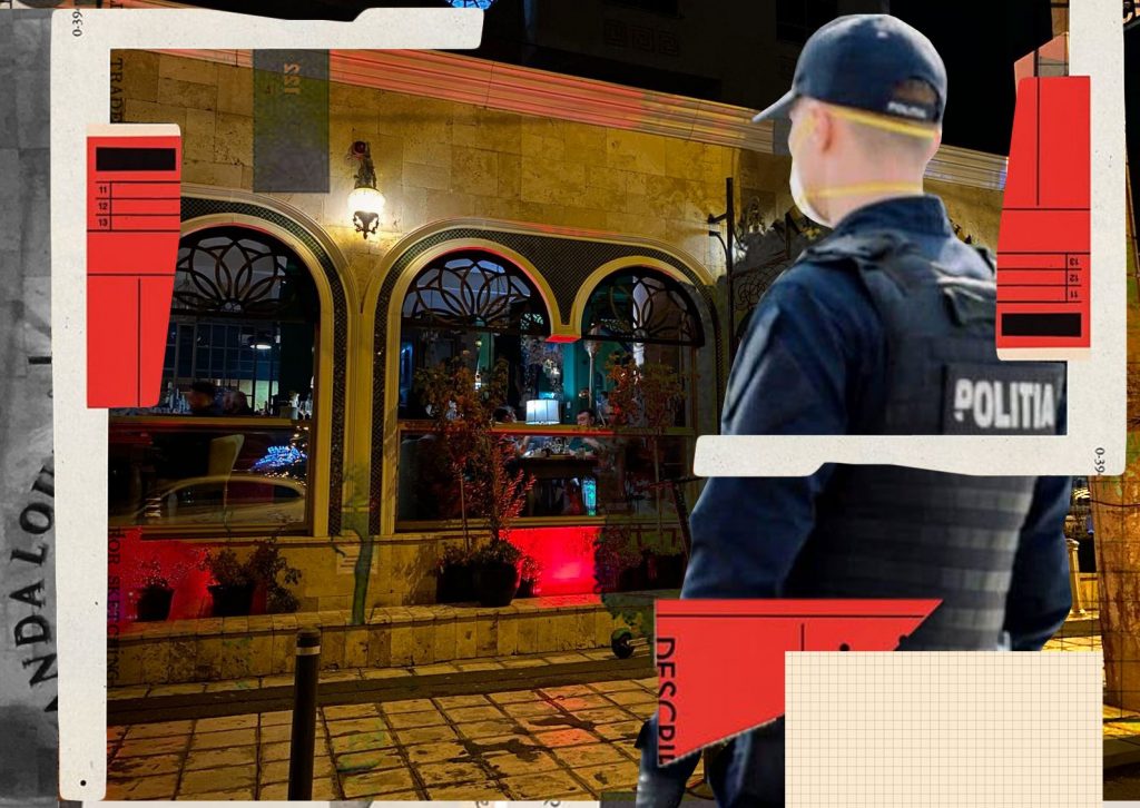 Imagine Stire Scene ireale filmate într-un restaurant din București | 2review.ro