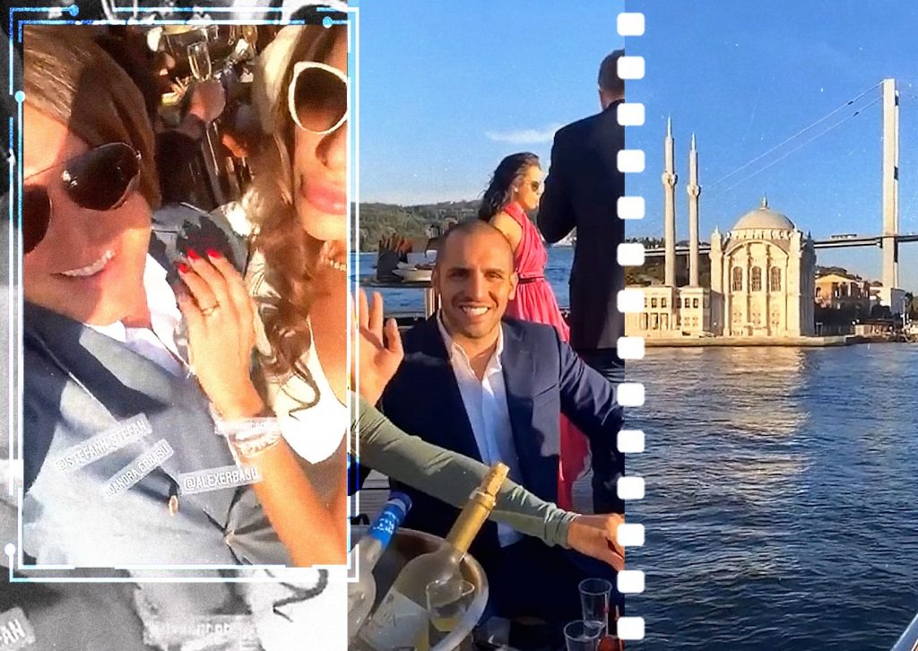 Imagine Stire Primele imagini de la nunta anului! Syda și Sheila își răsfață invitații pe malul Bosforului | 2review.ro