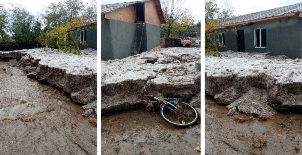 Fenomene meteo bizare în România. Grindină de un metru grosime la Constanța și o tornadă în Tulcea