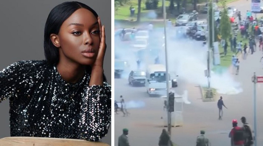 Imagine Stire Întristată, iubita lui Florin Ristei, apel la rugăciune pentru Nigeria, lovită de proteste sângeroase. Gestul său a emoționat milioane de oameni | 2review.ro