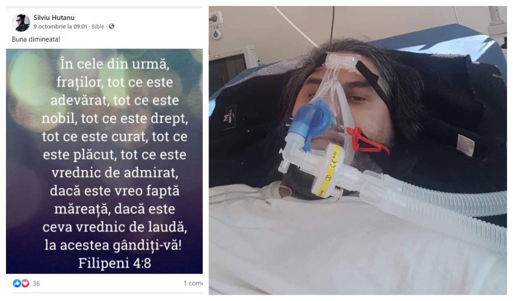Silviu Huțanu, mesaj premonitoriu înainte să fie testat pozitiv cu virusul SARS-CoV-2 © Facebook