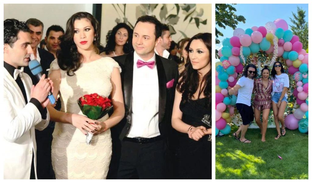 Raluca și Pepe s-au căsătorit religios pe 21 iulie 2014, iar Andra și Cătălin Măruță le-au fost nași. Fostul cuplu a fost prezent la toate petrecerile din familia prezentatorului. Anul acesta, de ziua cântăreței, finii s-au numărat printre invitați © arhivă / Facebook