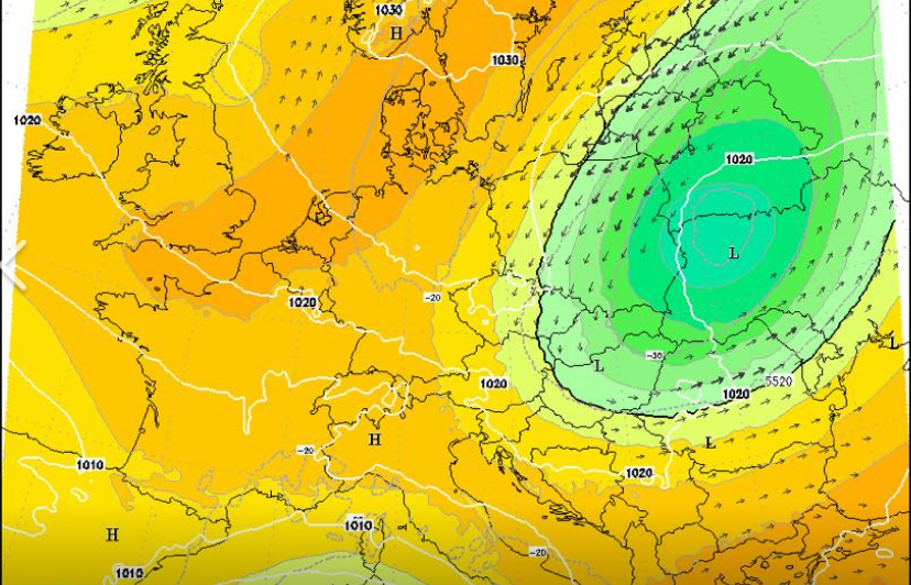 Avertizare meteorologică: Precipitații mixte și ninsori