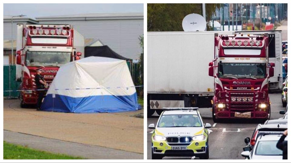 Un român a fost declarat vinovat pentru moartea celor 39 de vietnamezi din camionul frigorific care îi transporta în Marea Britanie