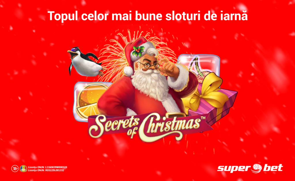 Joacă cele mai tari sloturi de iarnă pe Superbet!