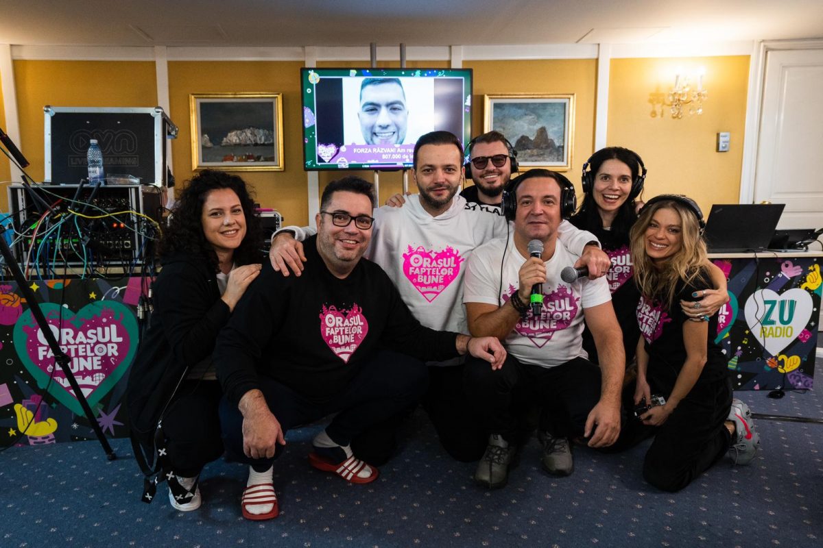 Orașul Faptelor Bune 2020. Peste 550.000 de euro strânși doar din donații pe radio