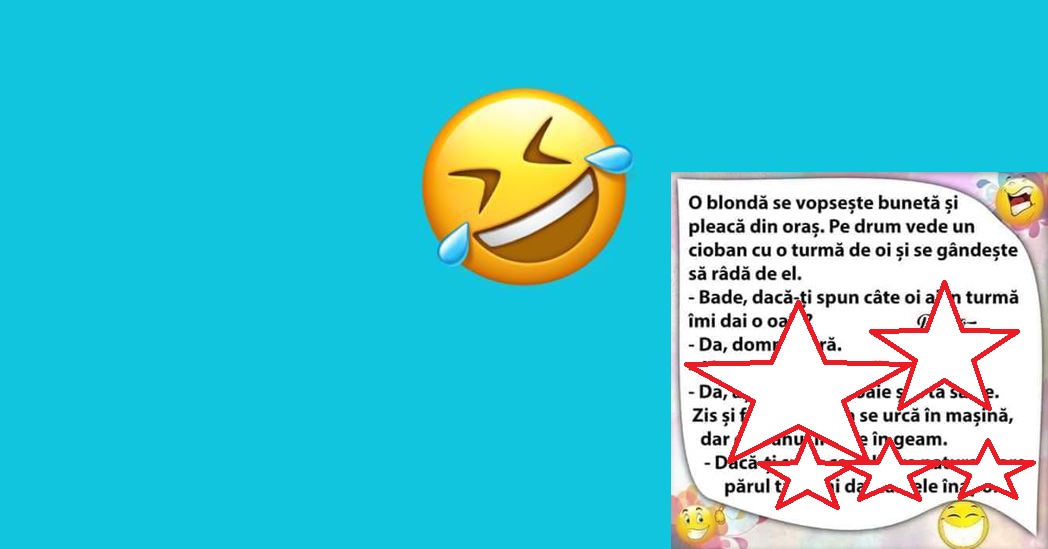 Bancul Zilei | Ce a pățit o blondă “sub acoperire” când a vrut să facă mișto de ciobanul cu care s-a întâlnit