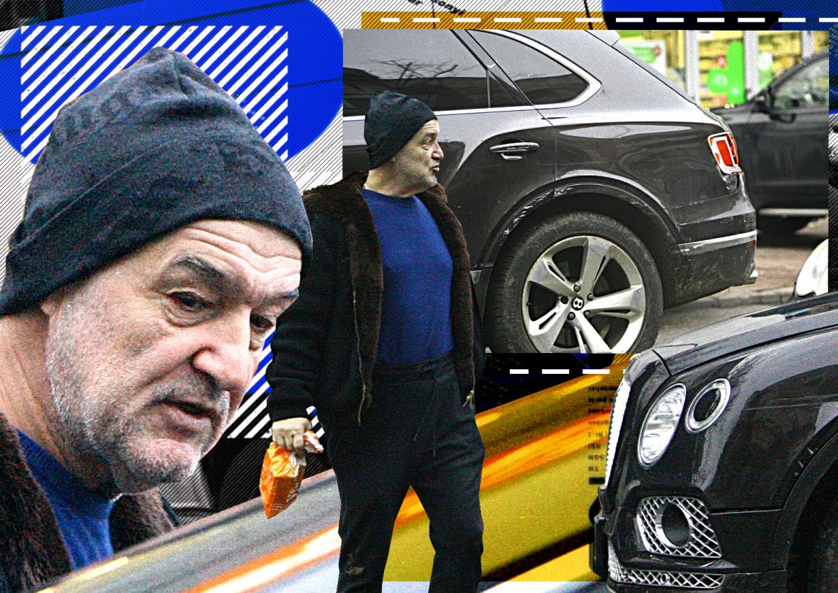 Gigi Becali și-a lovit Bentley-ul de 250.000 €. Avem imagini de ultimă oră cu mașina preferată a patronului FCSB