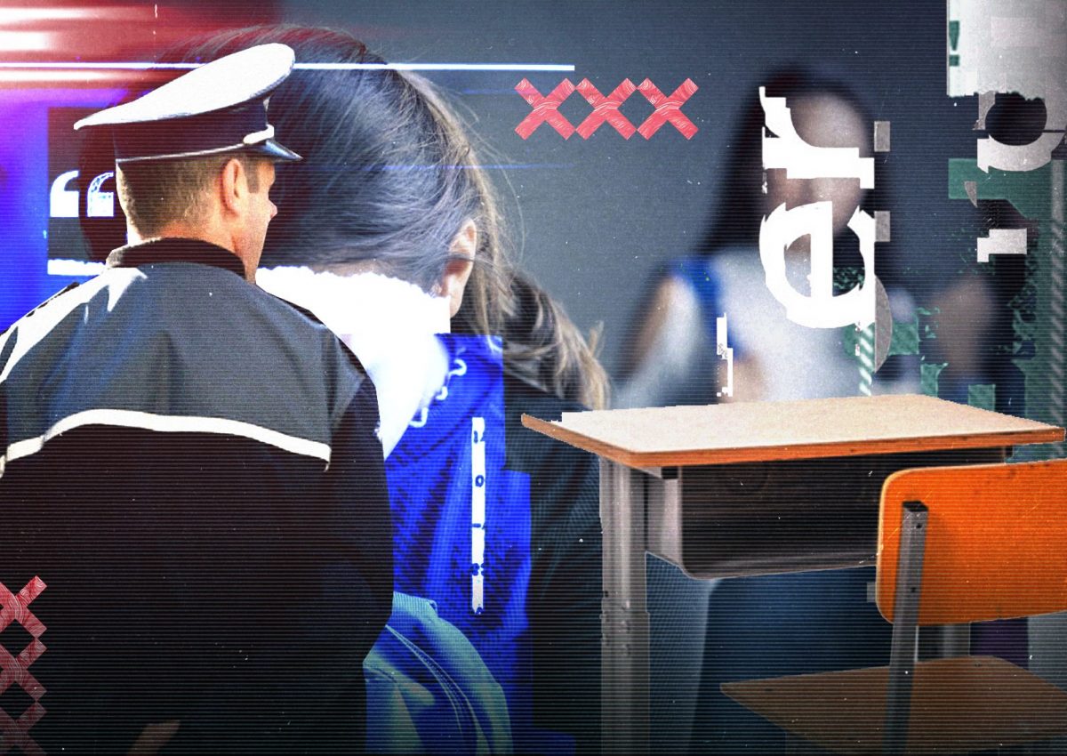 Elevă jignită în timpul orei online. „Ce dracu’ trăncăni, idioato?!” Poliția a intrat pe fir