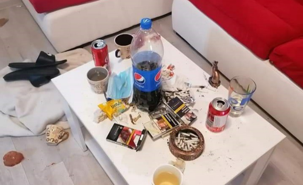 Un apartament de lux din Constanța, devastat și transformat în bordel de chiriaşi