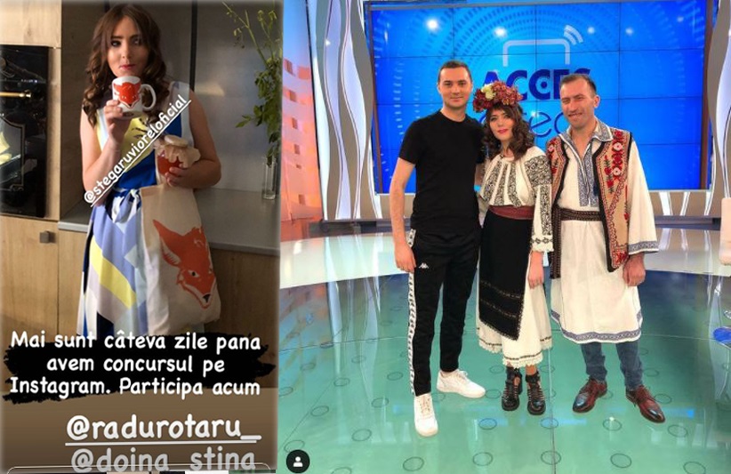 Vulpița și Viorel Stegaru, cadouri pentru fani înainte de Crăciun! Unii dintre internauți au râs când au văzut premiile puse în joc | FOTO