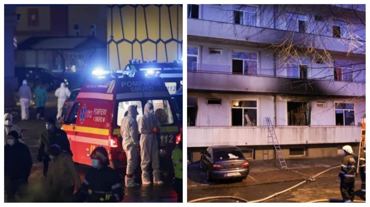 Pacientul care a sunat la 112 să anunțe incendiul, a sărit de pe geam ca să-și salveze viața: ”Pompierii s-au mișcat încet”