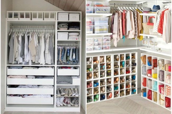 Nu o să-ți vină să crezi ce ascunde o femeie în dressingul ei