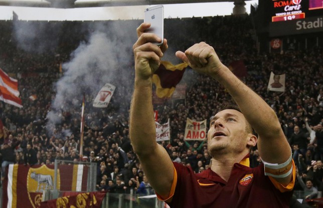 Francesco Totti, șase ani de la un moment istoric și un selfie special