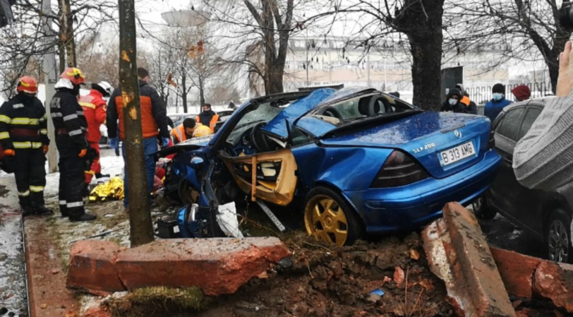 Accident grav pe bulevardul Theodor Pallady din Capitală! Șoferul unui autoturism și-a pierdut viața
