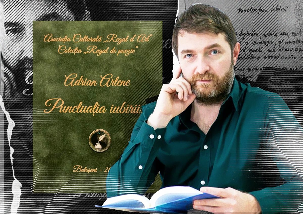”Punctuația iubirii”, noul volum de versuri semnat de Adrian Artene: ”Cuvintele nu îmbătrânesc! Nici anii nu le cuprind!”