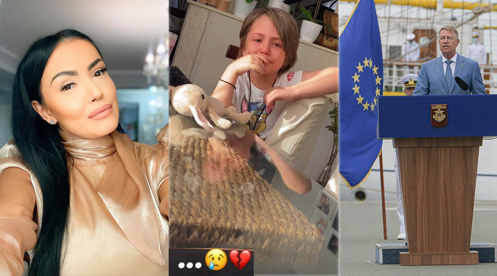 Andreea Mantea, cu sufletul frânt după ce fiul ei i-a făcut o mărturisire în timp ce plângea: “Sună-l pe președinte și spune-i să-l aducă pe Stinky” | FOTO