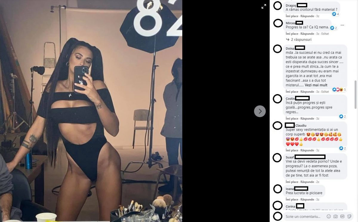 Antonia, criticată dur după ce a publicat un selfie în care apare într-o ipostază incendiară © Facebook