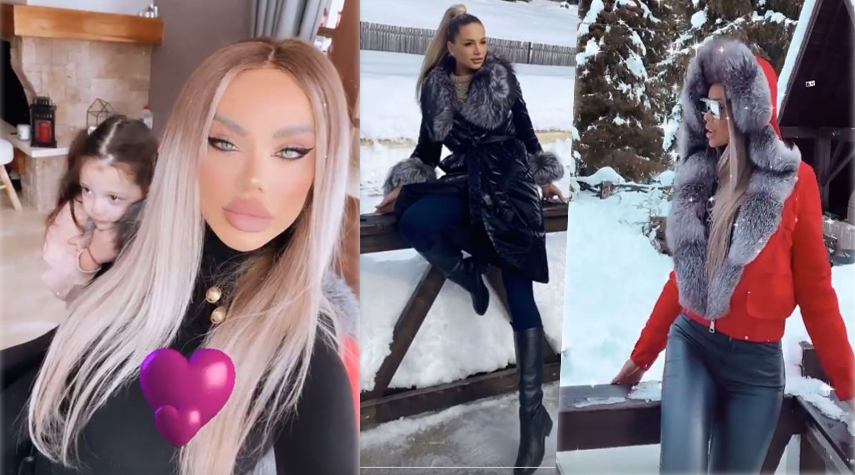 Bianca Drăgușanu, vacanță de poveste la munte cu Gabi Bădălău și gașca de prieteni: “Binecuvântată”. Alături îi este fosta soție a lui Alex Bodi și fetița cea mică | FOTO