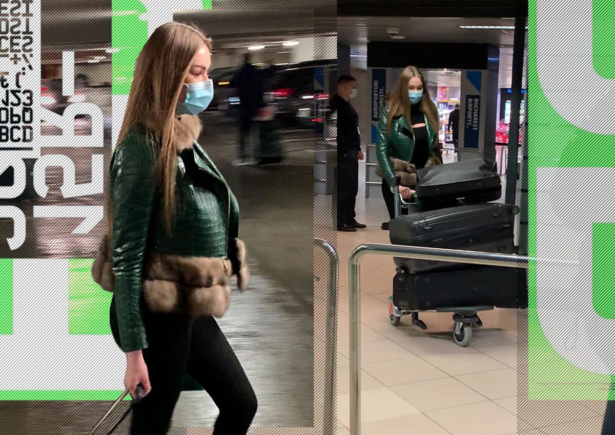 Alertă pe Otopeni după ce Daria Radionova a aterizat de la Londra. A fost testată anti-COVID și… va fi carantinată în locuința lui Bodi