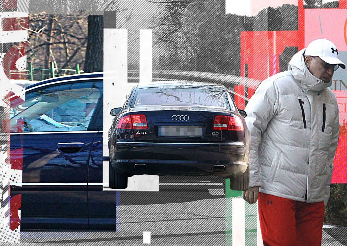 Celebrul milionar, apariție discretă în Primăverii, cu un Audi A8 L „pe stil vechi”