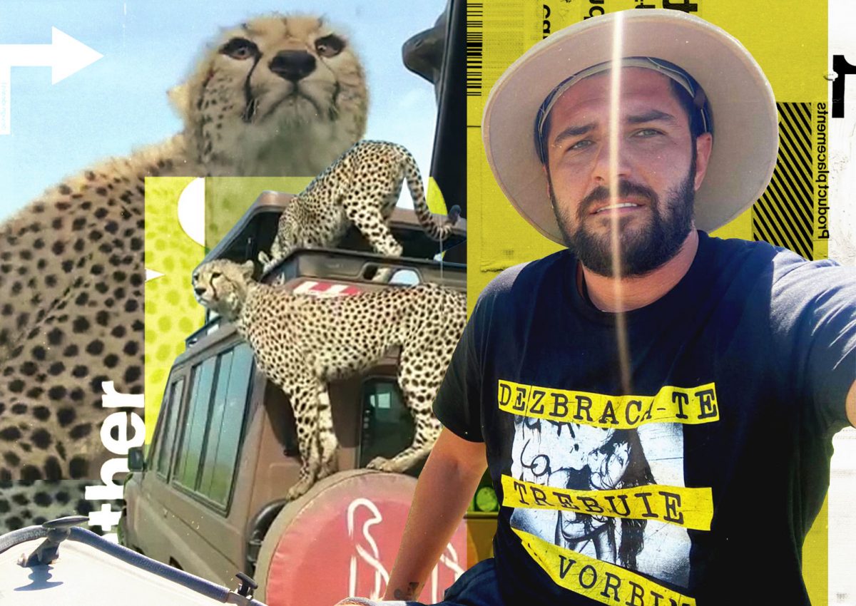 Cătălin Cazacu, senzații tari în Zanzibar. “Felinele aflate la vânătoare s-au urcat pe mașină”
