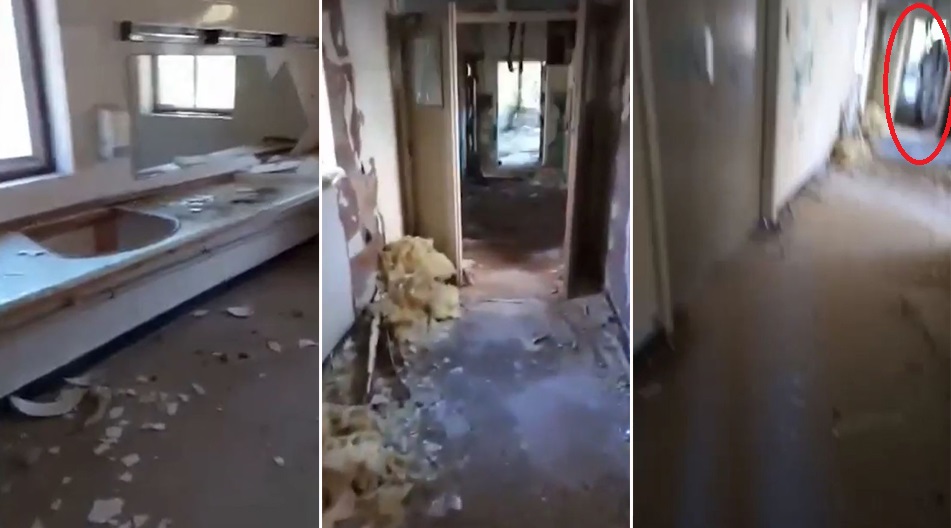 Înregistrarea care a șocat milioane de oameni. O fantomă a fost filmată într-un spital de boli psihice abandonat | VIDEO